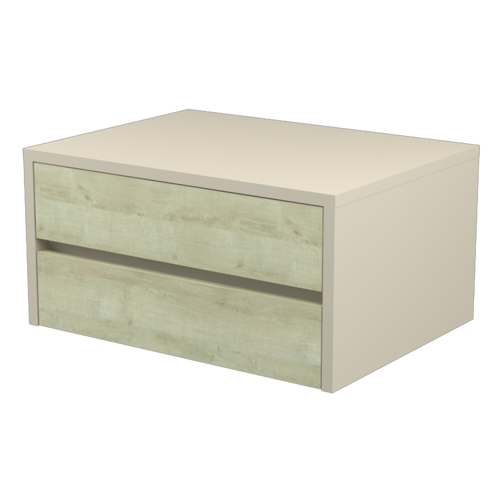 RM17 - Cabinet with two drawers 24''W x 12'' H x 18'' D