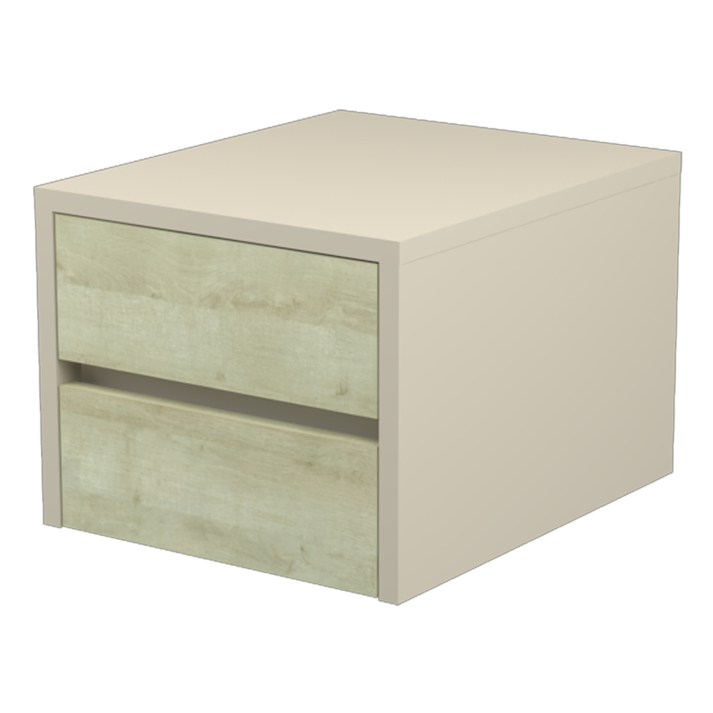 RM19 - Cabinet with two drawers 12''W x 12'' H x 18'' D