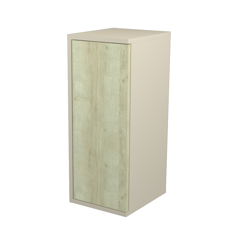 RM23 - Single-door cabinet 12''W x 30'' H x 14'' D