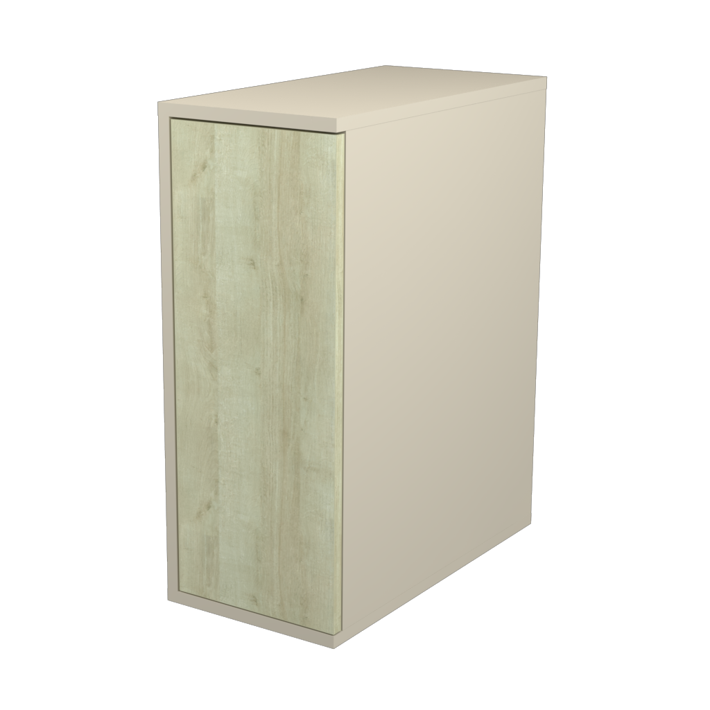 RM5 - Armoire à une porte verticale 12''L x 49.5'' H x 24'' P